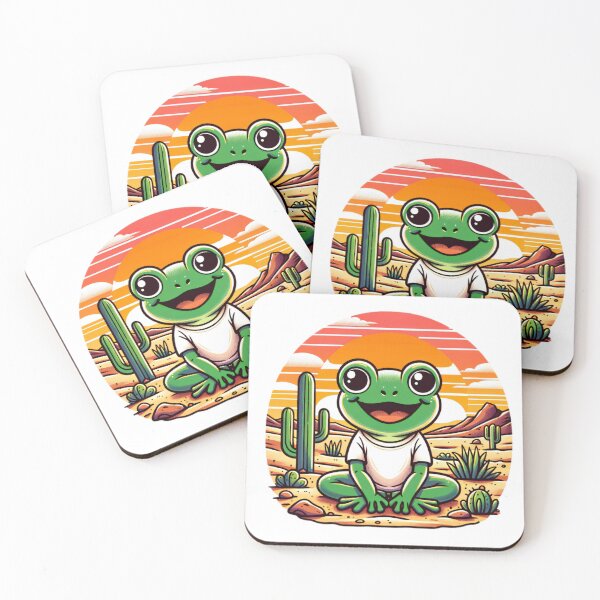 Item preview, Screaming Froggy: Zen Master in the Desert Oasis designed and sold by lubushop1.