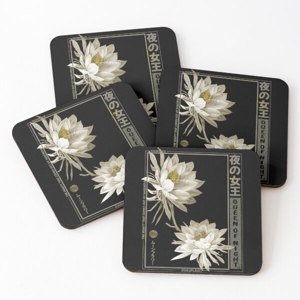 Item preview, japanese anime moon flower aesthetic designed and sold by Otakuniverse.