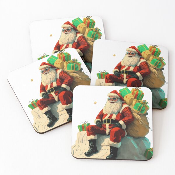 Item preview, SANTA SLAYS WAITING FOR REINDEER designed and sold by PrintWearZone.