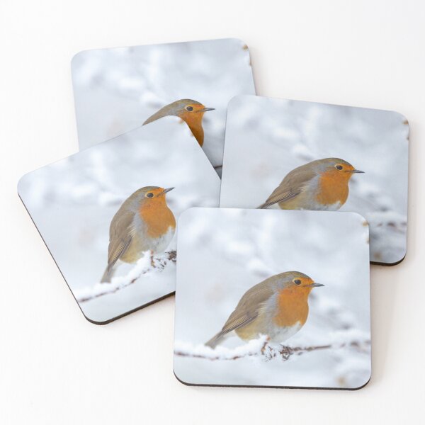 Item preview, Robin in the snow designed and sold by AnitaNicholson.