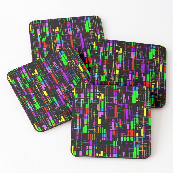 Item preview, Neon lines abstract designed and sold by SJ-Atelier.