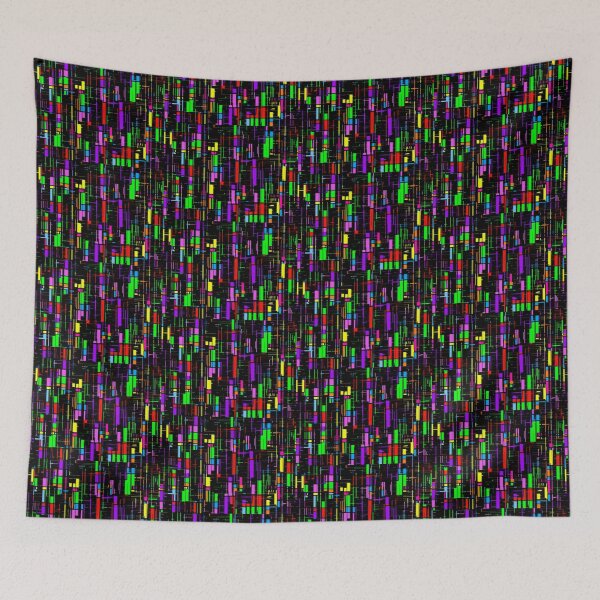Item preview, Neon lines abstract designed and sold by SJ-Atelier.