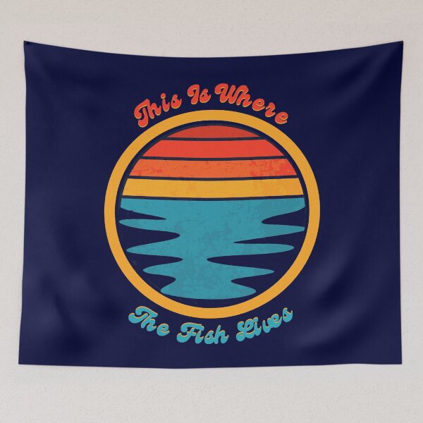 Item preview, This is Where the Fish Lives - Inspired By MST3K Episode 908 - The Touch of Satan designed and sold by 1Timothy523.