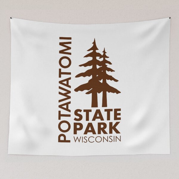 Item preview, Potawatomi State Park Wisconsin Pines designed and sold by bivenart.