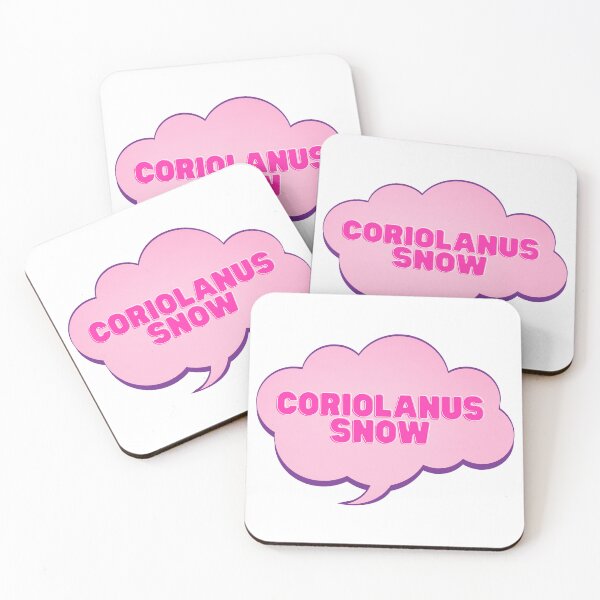 Item preview, Coriolanus Snow Thought Bubble Pink TBOSAS designed and sold by NimuehArt.