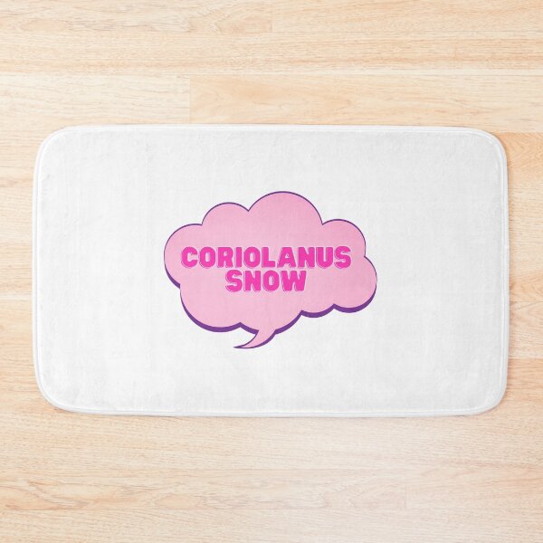 Item preview, Coriolanus Snow Thought Bubble Pink TBOSAS designed and sold by NimuehArt.
