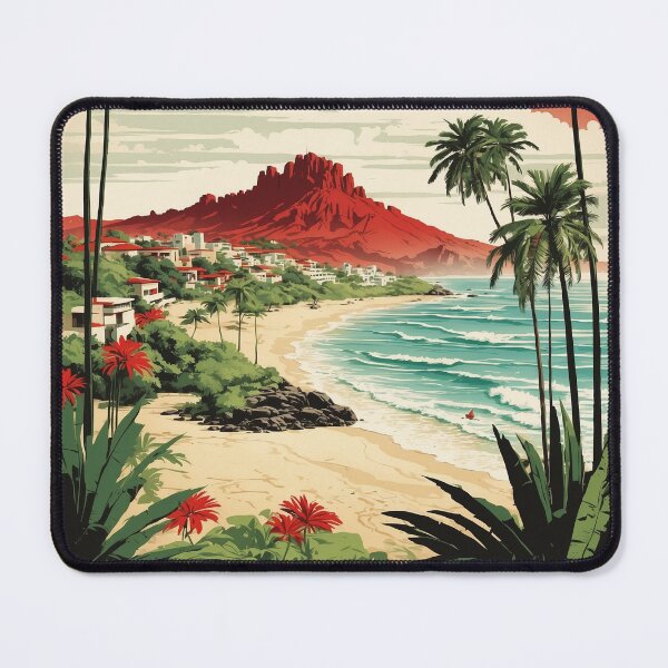 Item preview, Punta de Mita Mexico Vintage Poster Tourism designed and sold by TravelersGems.