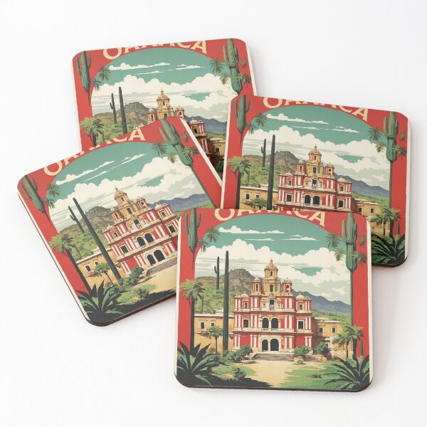 Item preview, Oaxaca Mexico Vintage Poster Tourism designed and sold by TravelersGems.