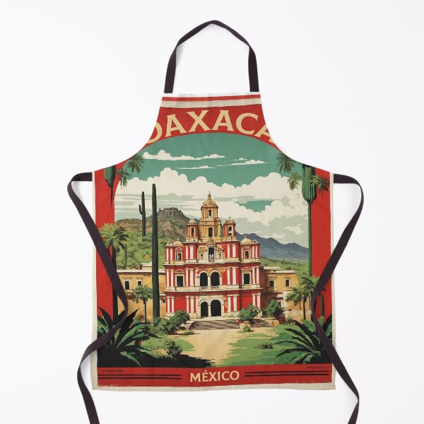 Item preview, Oaxaca Mexico Vintage Poster Tourism designed and sold by TravelersGems.