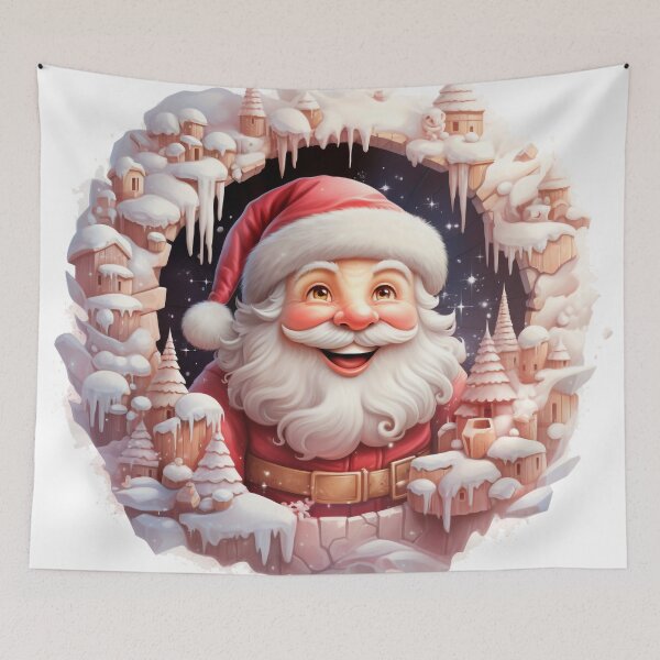 Item preview, "Christmas: The Warm Embrace of Star Love" designed and sold by Ink-Elegance.