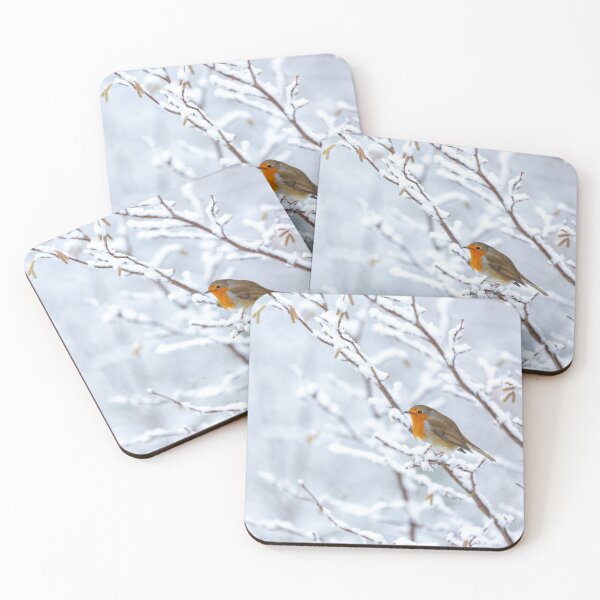 Item preview, Robin in the snow designed and sold by AnitaNicholson.