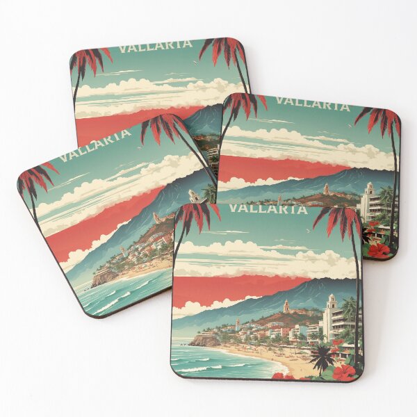 Item preview, Puerto Vallarta Mexico Vintage Poster Tourism 3 designed and sold by TravelersGems.
