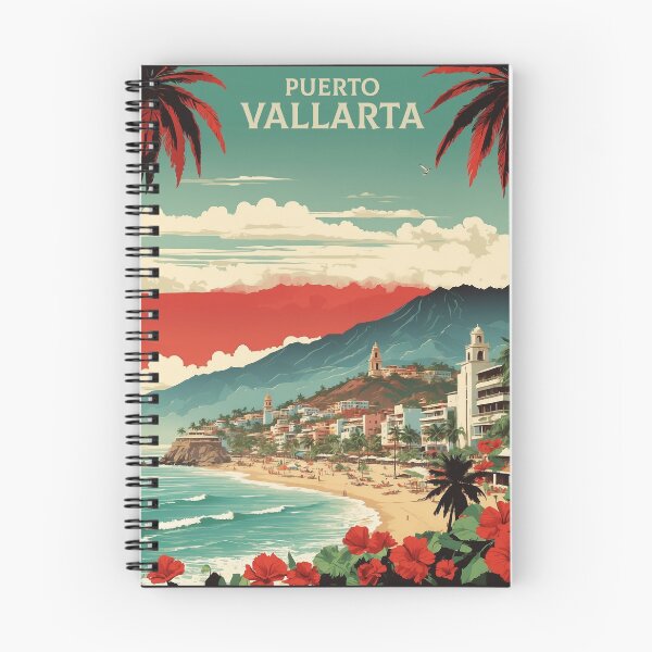 Item preview, Puerto Vallarta Mexico Vintage Poster Tourism 3 designed and sold by TravelersGems.