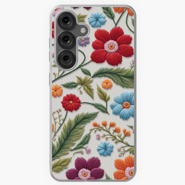 Item preview, Embroidery Seamless Floral Pattern - Edition 4 designed and sold by CharlieDesings.