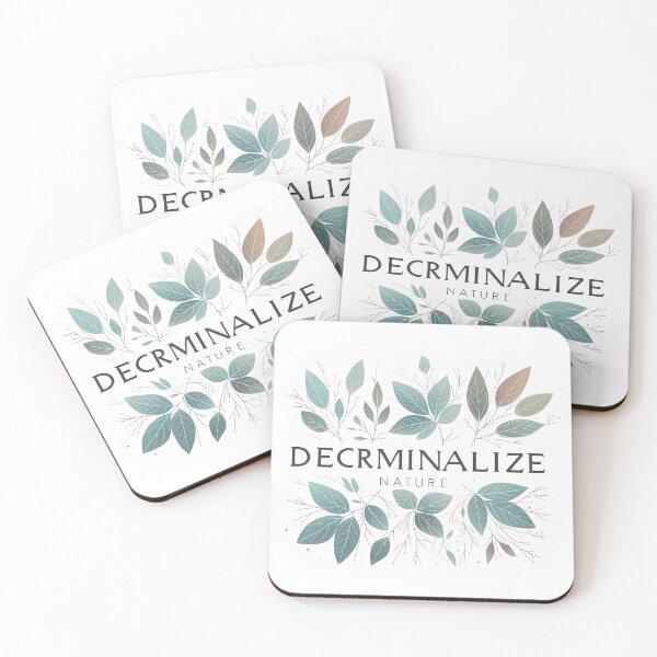Item preview, Whispers of the Forest: Decriminalize Nature designed and sold by STICKERSPRITZ.