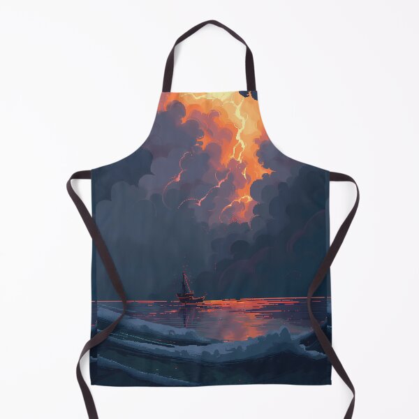 Aperçu de l'œuvre Mer agitée - Pixel art créée et vendue par octoboobs.