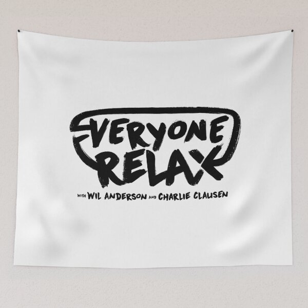 Item preview, 2023 Everyone Relax (black logo) designed and sold by James Fosdike.