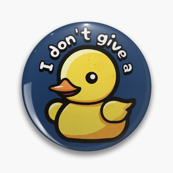Item preview, I Don't Give a ... Rubber Duck Funny pun design designed and sold by Sir Meow Meow.
