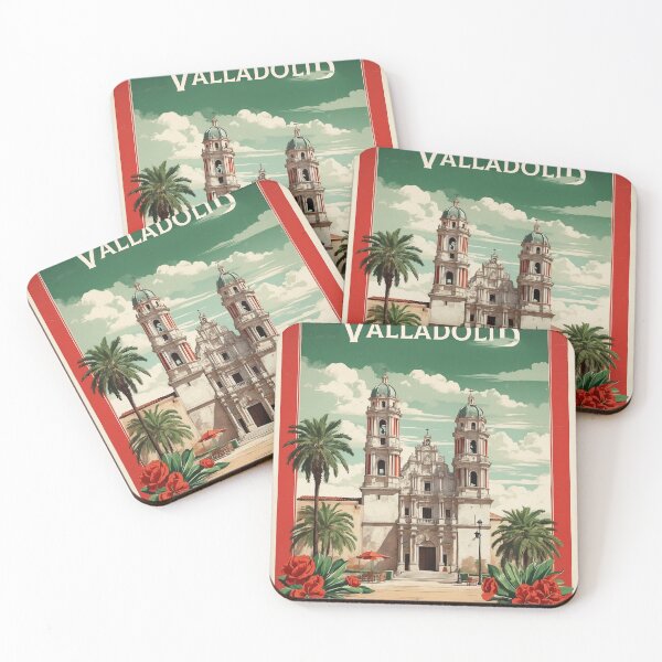 Item preview, Valladolid Mexico Vintage Poster Tourism designed and sold by TravelersGems.