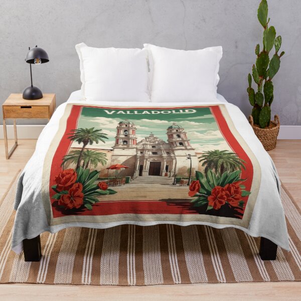 Item preview, Valladolid Mexico Vintage Poster Tourism designed and sold by TravelersGems.