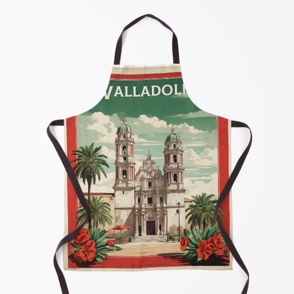 Item preview, Valladolid Mexico Vintage Poster Tourism designed and sold by TravelersGems.