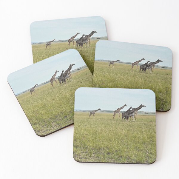 Item preview, Peaceful Giraffes designed and sold by annenambiro.
