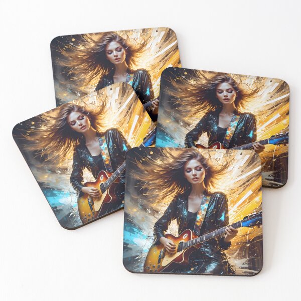 Item preview, Transcendent Guitar Performance: A Breathtaking Journey in Light designed and sold by LSVart.