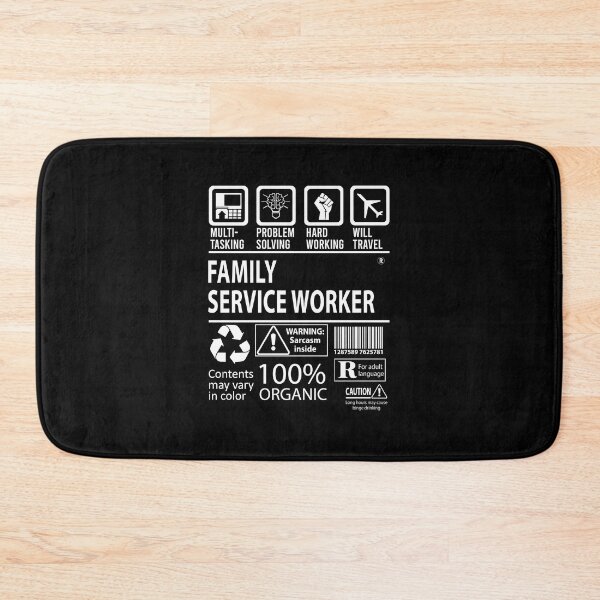 Item preview, Family Service Worker - Multitasking designed and sold by alphatinost.