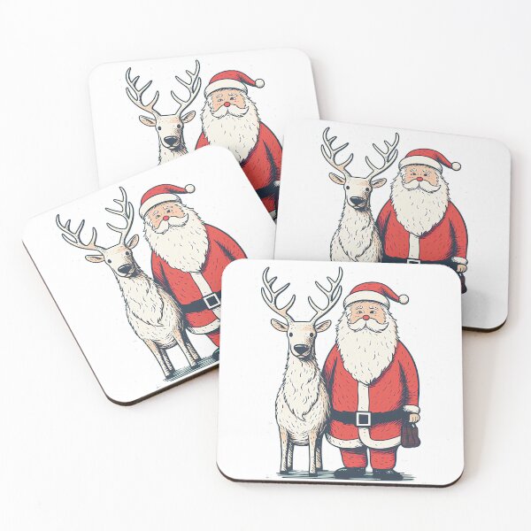 Item preview, Santa and his reindeer 2 designed and sold by DayummnDesigns.