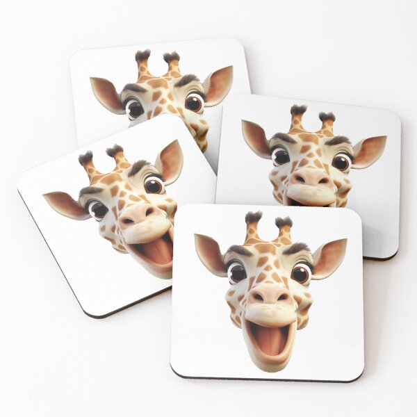 Item preview, Happy Smiling Giraffe designed and sold by MarkColeImaging.
