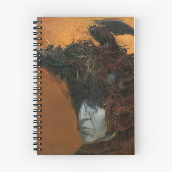 Item preview, Zdzislaw Beksinski Painting, nightmare art by Zdzislaw Beksinski, surrealism by Zdzislaw Beksinski  designed and sold by Amy-Hamilton.