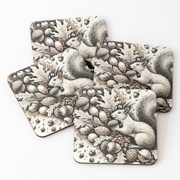 Item preview, Squirrel's Autumn Bounty designed and sold by PictorialWhimsy.