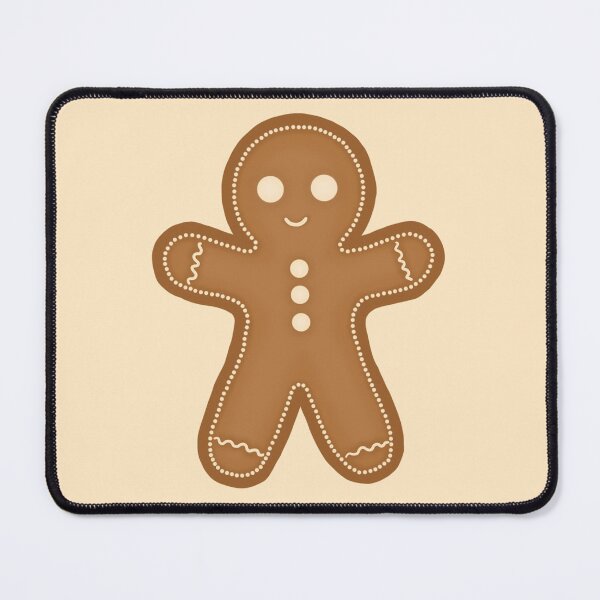Item preview, Christmas cookie in the shape of a man designed and sold by Pandaerable.