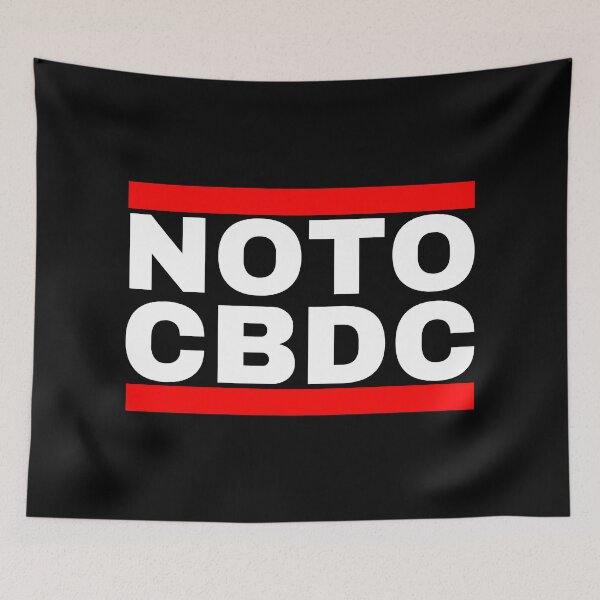 Item preview, No To CBDC designed and sold by CrystalCrush.