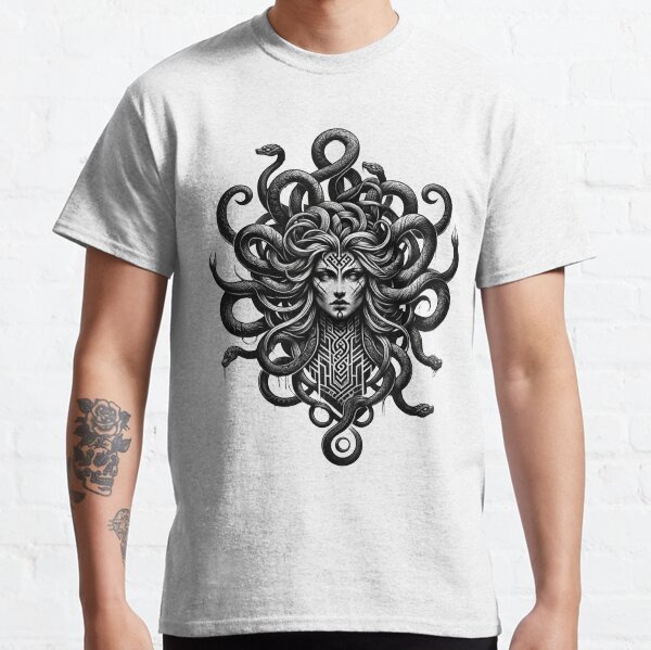 Item preview, Valhalla Medusa Tattoo Design designed and sold by AdisKucius.
