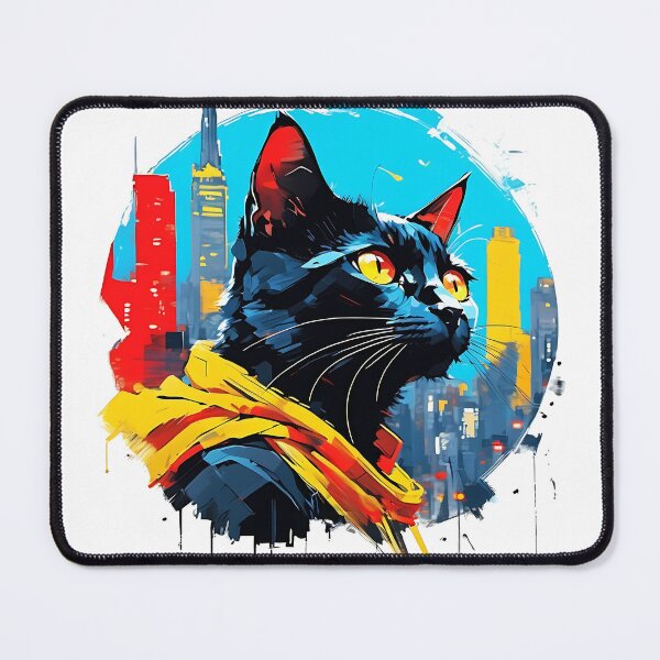 Item preview, Black City Cat  designed and sold by KaiLabsArt.