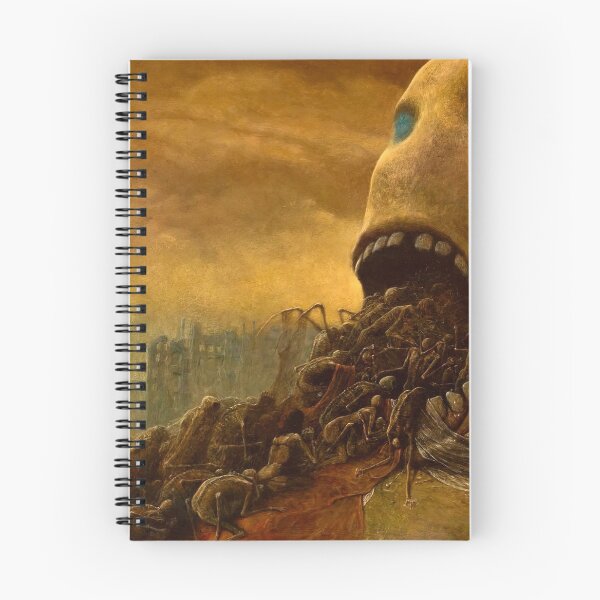 Item preview, Zdzislaw Beksinski Painting, nightmare art by Zdzislaw Beksinski, surrealism by Zdzislaw Beksinski  designed and sold by Amy-Hamilton.