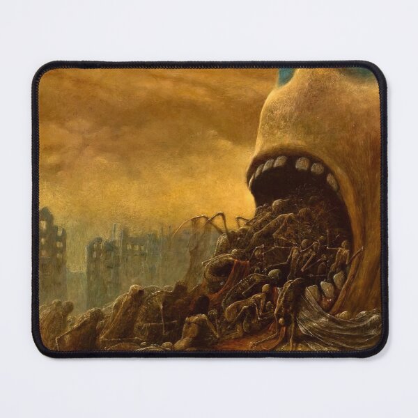Item preview, Zdzislaw Beksinski Painting, nightmare art by Zdzislaw Beksinski, surrealism by Zdzislaw Beksinski  designed and sold by Amy-Hamilton.