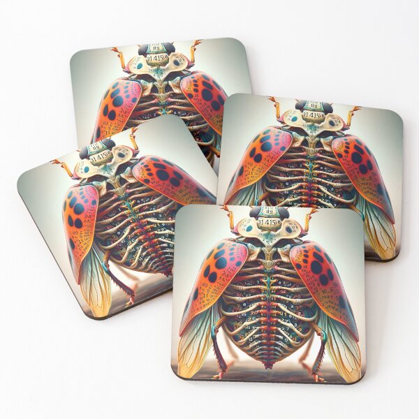 Item preview, Ladybird Insight Portrait  designed and sold by AI-Pi-art.