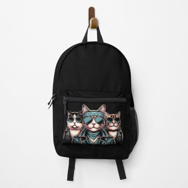 Item preview, Rocker Cats - Chic Chat Créations Ref.092 designed and sold by ChicChat.
