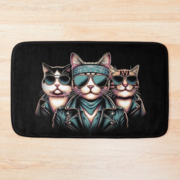 Item preview, Rocker Cats - Chic Chat Créations Ref.092 designed and sold by ChicChat.
