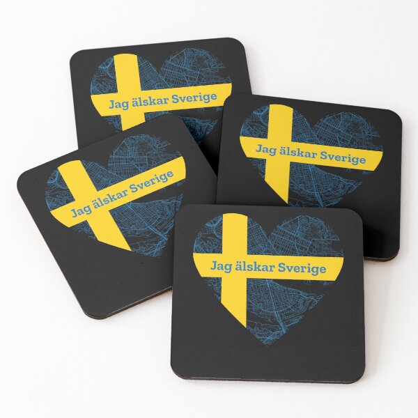 Item preview, Jag älskar Sverige Sweden Swedish designed and sold by MooonTees.