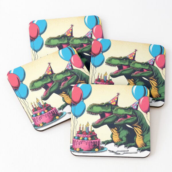 Item preview, T-Rex Happy Birthday designed and sold by TrexAmbassador.