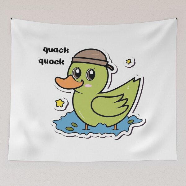 Item preview, Green rubber duck, quack quack designed and sold by LuckyFamily.