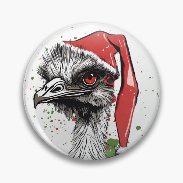 Item preview, Santa's Emu Aussie Xmas  designed and sold by CyberArtistOne.