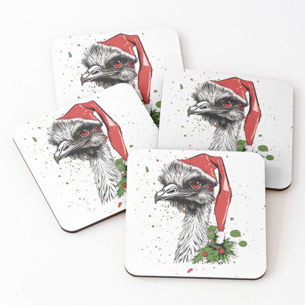 Item preview, Santa's Emu Aussie Xmas  designed and sold by CyberArtistOne.