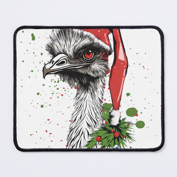 Item preview, Santa's Emu Aussie Xmas  designed and sold by CyberArtistOne.