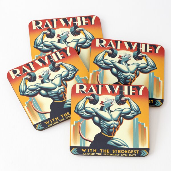 Item preview, Gym Rat Whey designed and sold by CoquerelleStore.