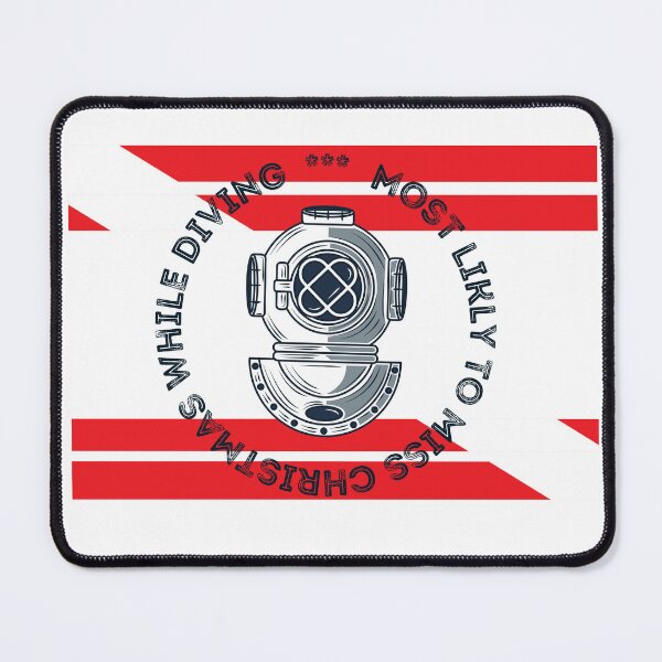 Item preview, most likely to miss christmas while diving designed and sold by Kasizda.