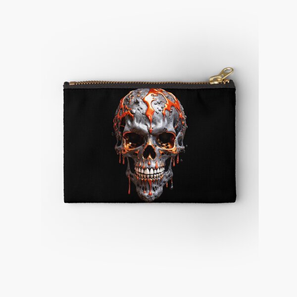 Item preview, Volcanic Rock lava Trible Skull designed and sold by CropWear.